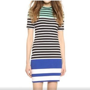 T by Alexander Wang striped dress